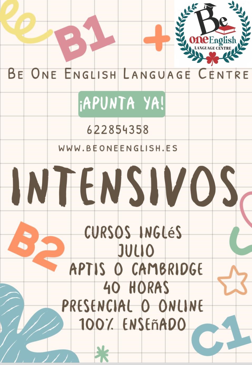 Be One English Logo