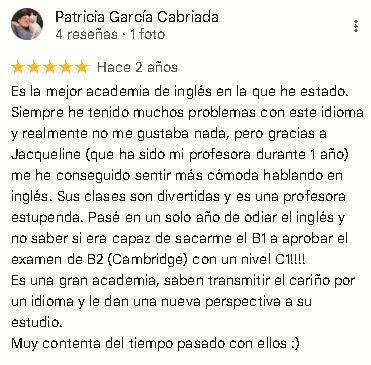 Reseña de Google Maps